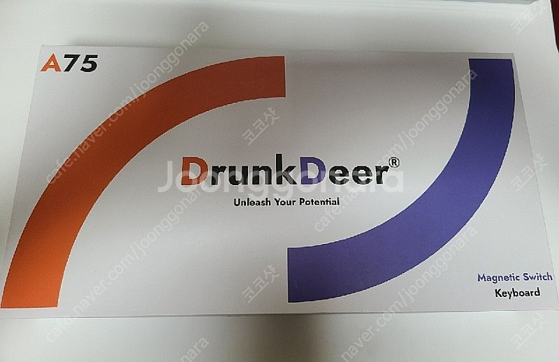 래피드트리거키보드 drunkdeer a75 레트로키캡 ...--0