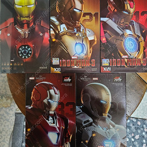zdtoys 아이언맨MK3,17,21, 33, 39, 50(럭셔리) 일괄 판매