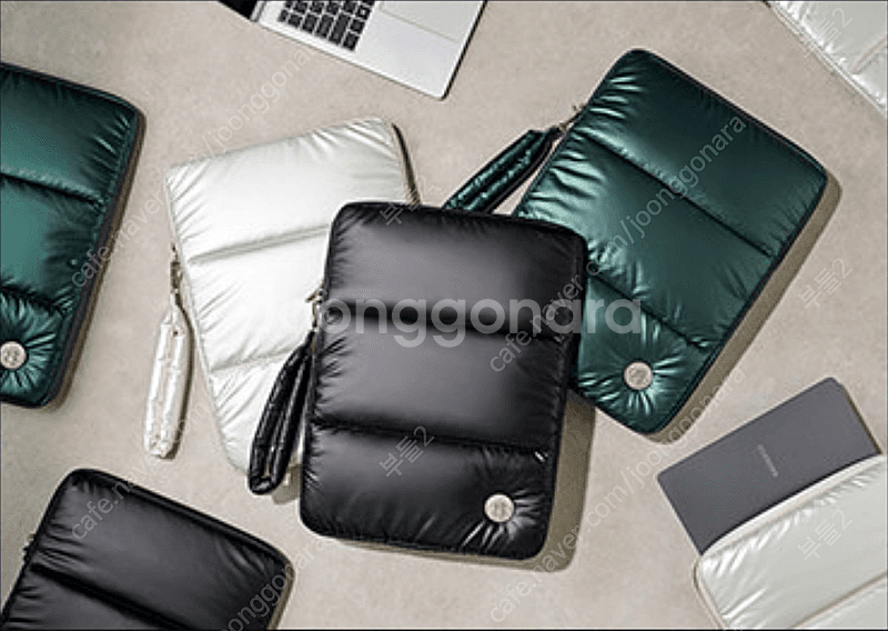 스타벅스 노트북 파우치 그린색상 미개봉 새제품--1