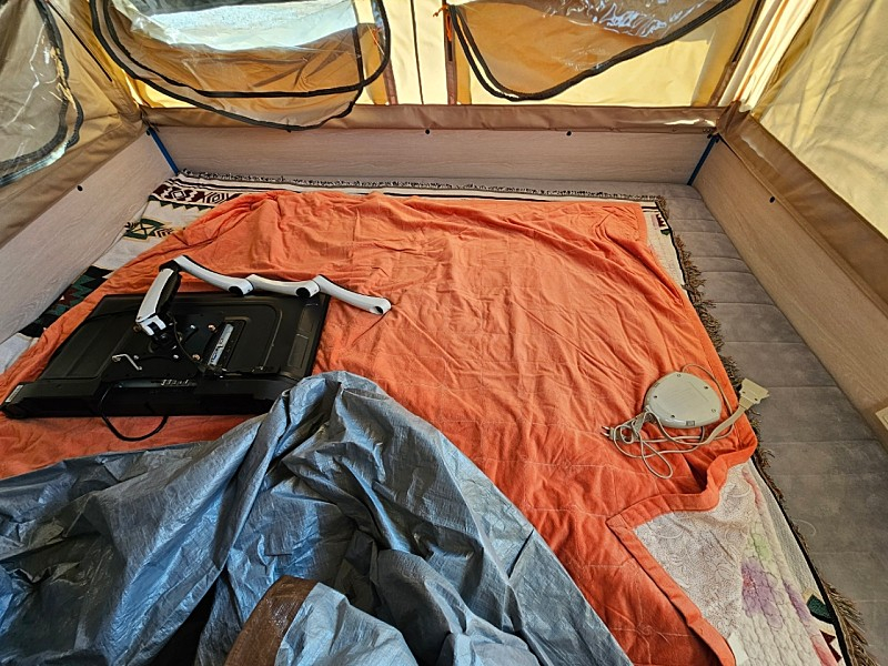 신화NX4 폴딩트레일러. 텐트트레일러 판매합니다. 이미지