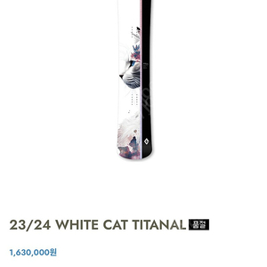 23/24 AVEL WHITE CAT TITANAL 162 (아벨 화이트캣 티타날)