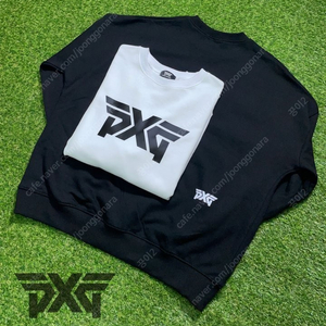 PXG GOLF 클래식 로* 빅 나염 쭈리 세미오버핏 맨투맨