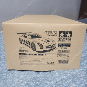 1/10 타미야 rc 온로드 sls amg 미도색 바디