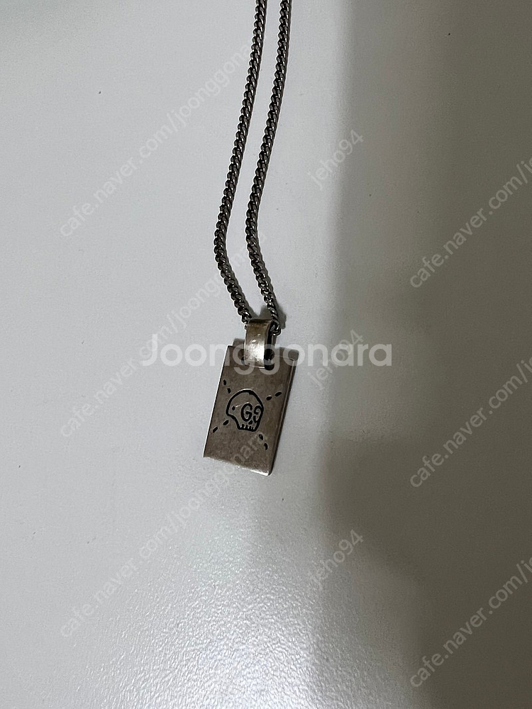 남자 구찌목걸이 고스트 g--4