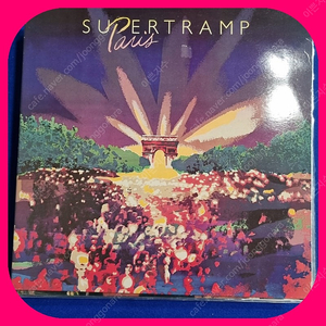 슈퍼 트램프 SUPER TRAMP PARIS 2LP 미국반 NM