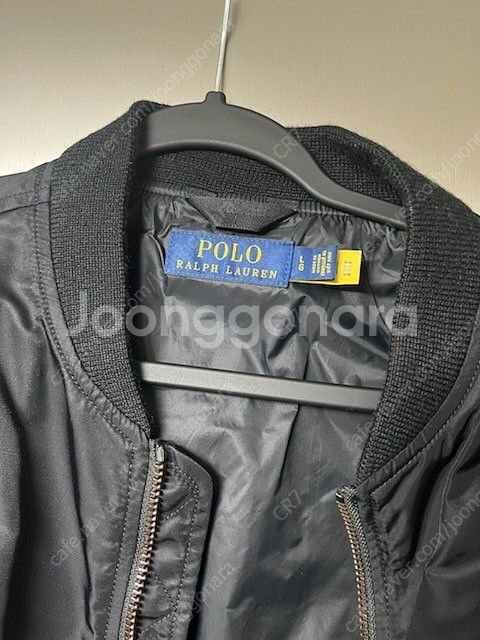폴로 랄프로렌 항공점퍼 ma-1 블랙 L 100사이즈--0