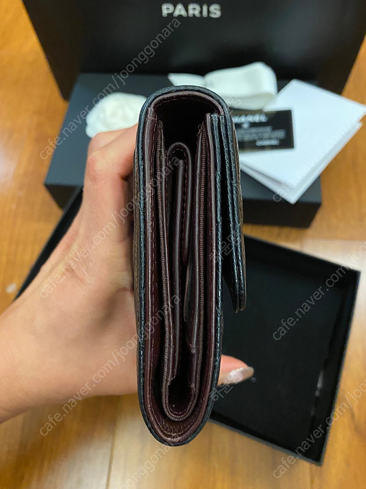 샤넬클래식장지갑은장--2