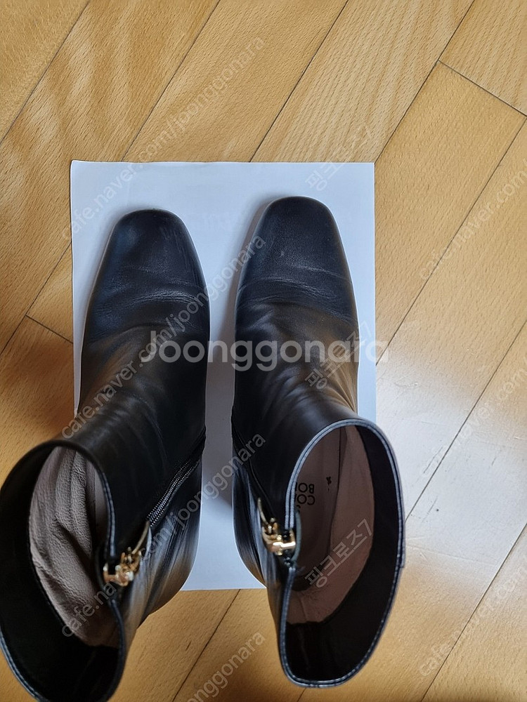 슈콤마보니 블랙 부츠--6