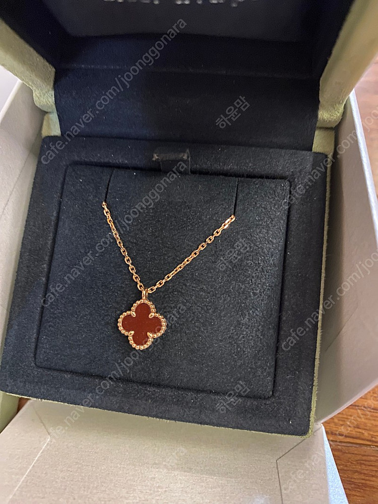 반클리프아펠 알함브라 목걸이--1