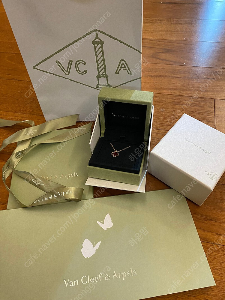 반클리프아펠 알함브라 목걸이--6