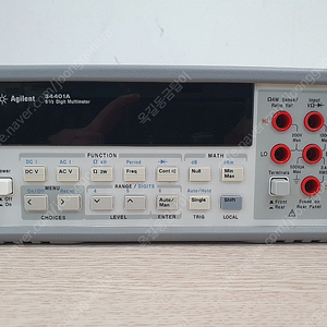 중고계측기 Agilent 애질런트 34401A 6.5 Digit Multimeter 멀티미터 판매합니다