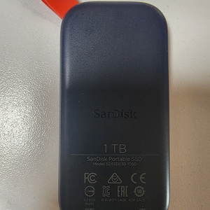 샌디스크 portable SSD 1TB팝니다.