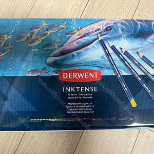 DERWENT 더웬트 수채색연필 INKTENSE 72색 미사용 신품 팝니다