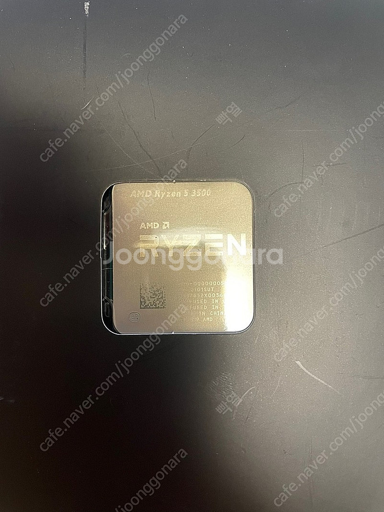 라이젠3500 CPU(정품쿨러새것) 팝니다.--0
