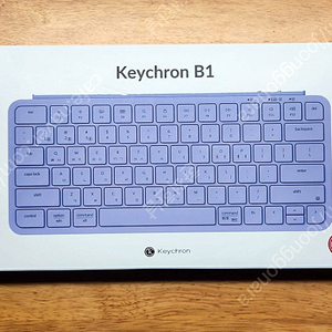 블루투스 키보드 키크론 B1 새제품 판매합니다. Keychron