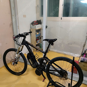 전기풀샥 바팡 750w 장착 MTB 팝니다.