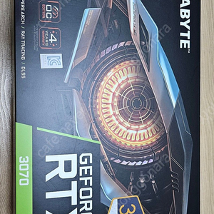 RTX3070 기가바이트 GIGABYTE Gaming OC D6 8GB 풀박스