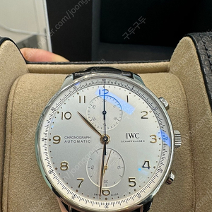 iwc 포르투기저 41mm 골드핸즈 3716, 21년 4월식