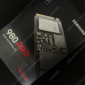 삼성전자 SSD 980 PRO 1테라 정품 A/S가능 새상품 판매합니다.