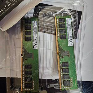 삼성 ddr4 2666(3733가능다이) 8gx2 팝니다