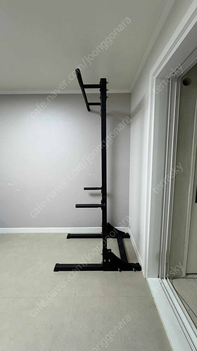 어푸어푸 차칸철봉2 치닝디핑 가정용 실내 턱걸이 운동기구 풀업바 이미지