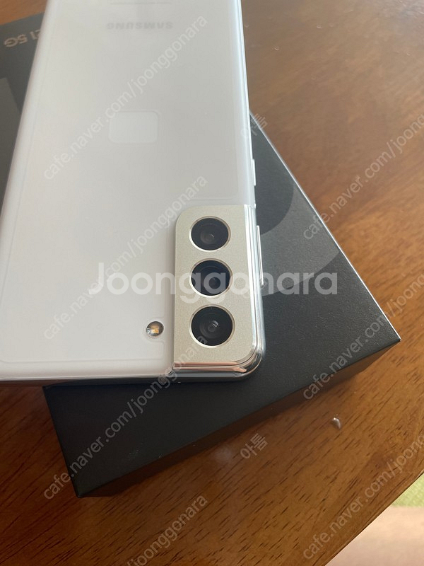 갤럭시 S21 화이트 자급제 중고--9