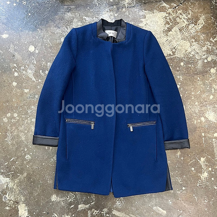 55) 한섬 SJSJ 코트 울 캐시미어 코트 시스템 타임 마인 산드로--0