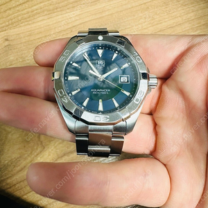 태그호이어 아쿠아레이서 쿼츠 청판 41mm