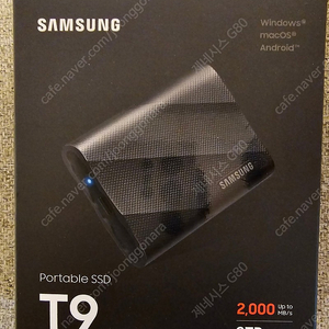 삼성 미개봉 외장 SSD T9 2TB 국내 정품