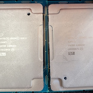 서버 제온 XEON GOLD 6268CL 2.8Ghz 24코어