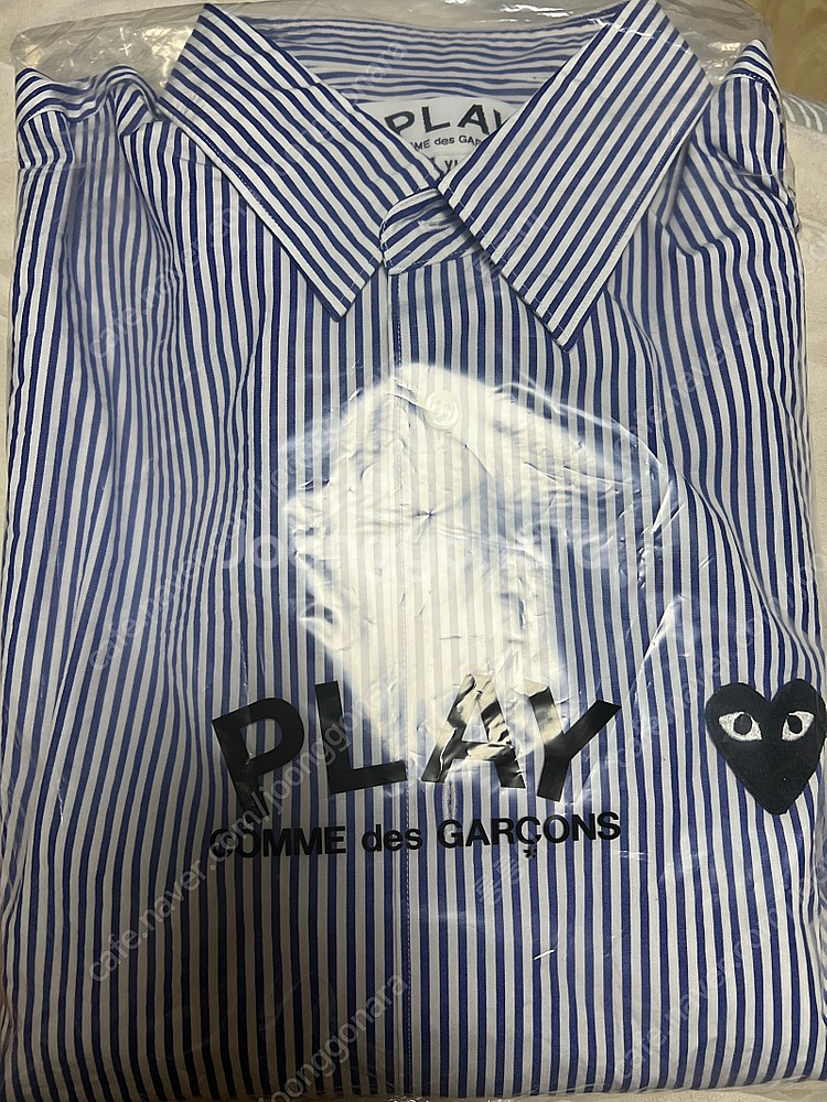 꼼데 스트라이프 셔츠 xl--1