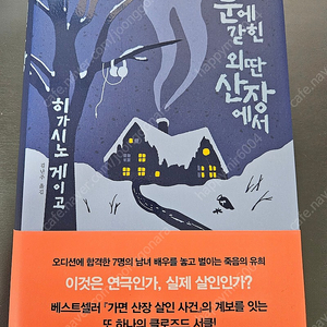 히가시노게이고 소설