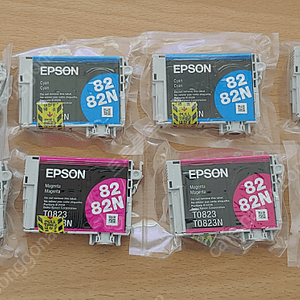 정품 엡손 EPSON 잉크젯 프린터 잉크, 82N