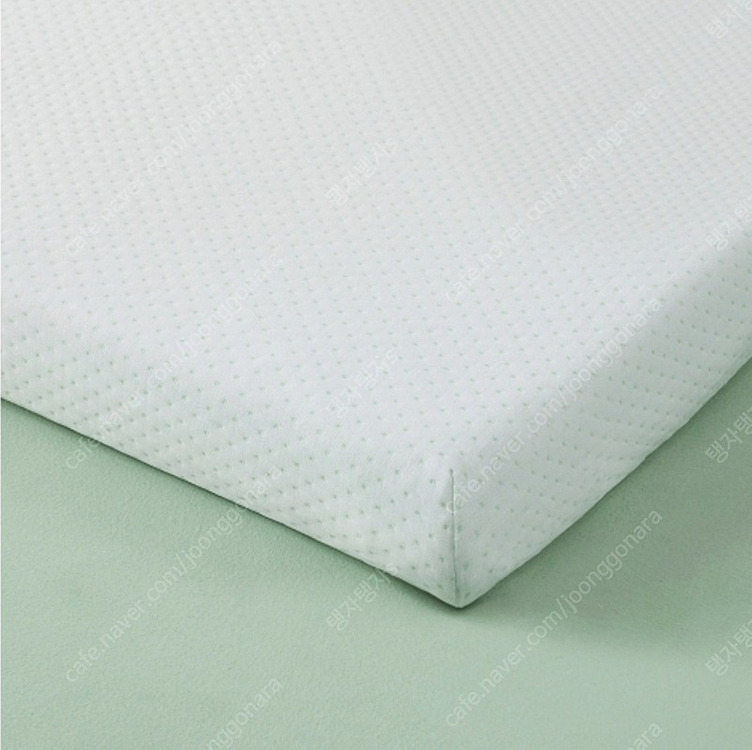 지누스 그린티 메모리폼 토퍼 10cm 슈퍼싱글(ss) 미개봉 새제품 팝니다--2