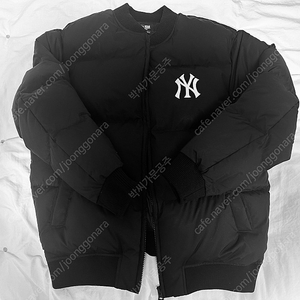 MLB 뉴욕 양키스 다운 붐버 자켓 블랙