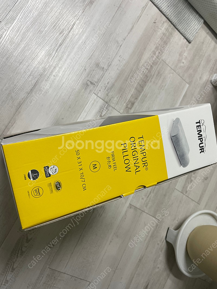 템퍼 오리지널 베개 m 사이즈 팝니다--1