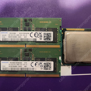 노트북 DDR5 B다이 8GB 2장 판매합니다.