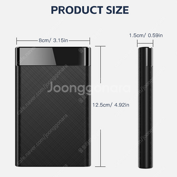 2.5" HDD SSD 외장케이스 SATA-USB3.0...--6