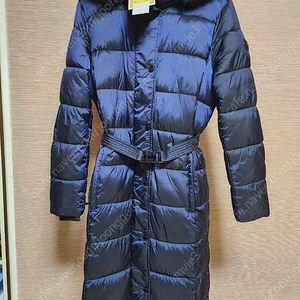 마이클 코어스 벨트 롱 패딩 Quilted Nylon Belted Puffer Coat 77Q5741M41 미착용 새제품