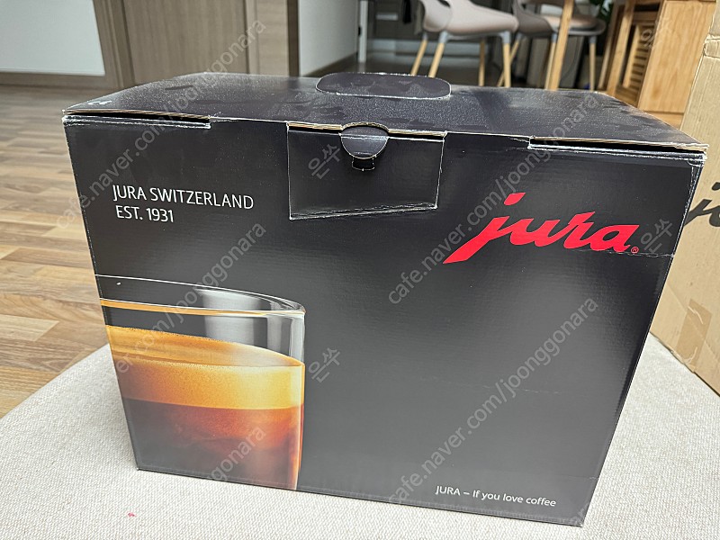 유라 jura ENA8 전자동 커피머신 블랙 새상품