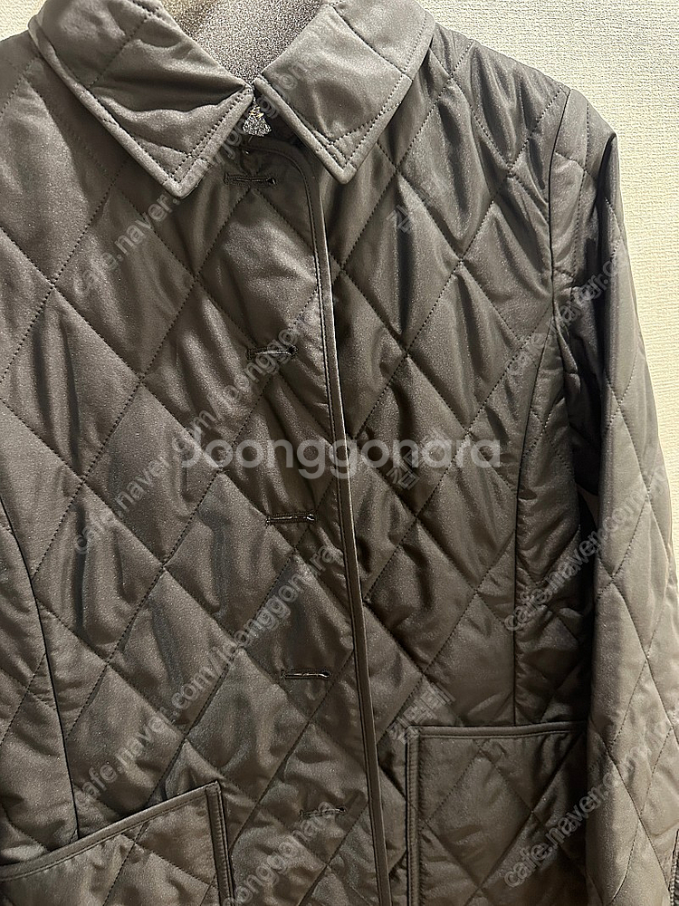 버버리 퀼팅자켓--3