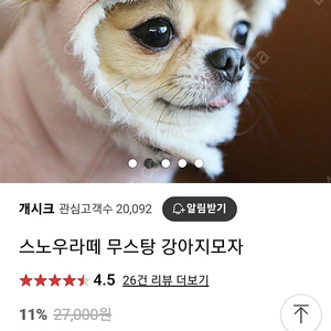 잇츠독 무스탕 모자