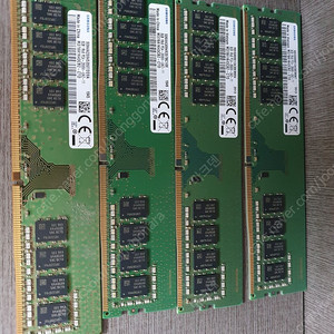 삼성 DDR4 8G 2666V 4EA 팝니다.