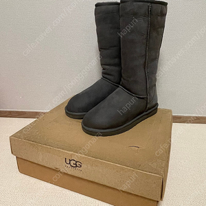 [UGG-어그/(급처)] 클래식 톨(길이30cm) / 풀박스 그레이 / US8 (245-250)