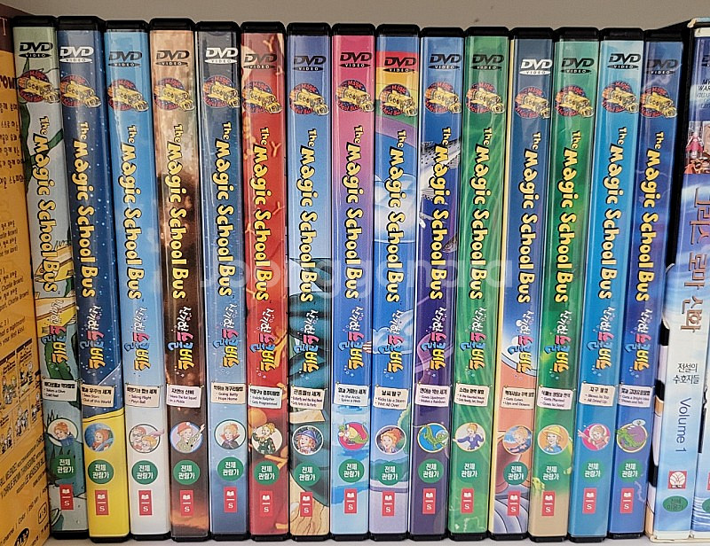 책정리> 잠수네 영어 DVD 일괄판매 택포 (매직스쿨버...--3