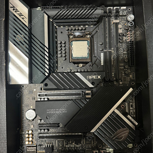 i9 10900k + asus z590 막시무스 apex