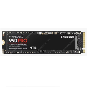 삼성 990 pro 4tb SSD 구매합니다. PCIe 4.0 990 pro m.2 SSD 삽니다.