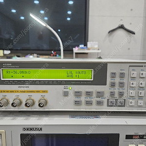 Agilent 4338B 밀리오옴미터 중고 A급 판매 (Test Lead Fixture 별도)