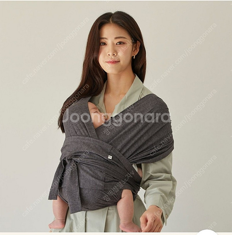 코니 오리지날 아기띠 M 차콜--0