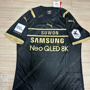 수원블루윙즈 22시즌 써드 전진우 풀마킹 XL 새상품 판매합니다.